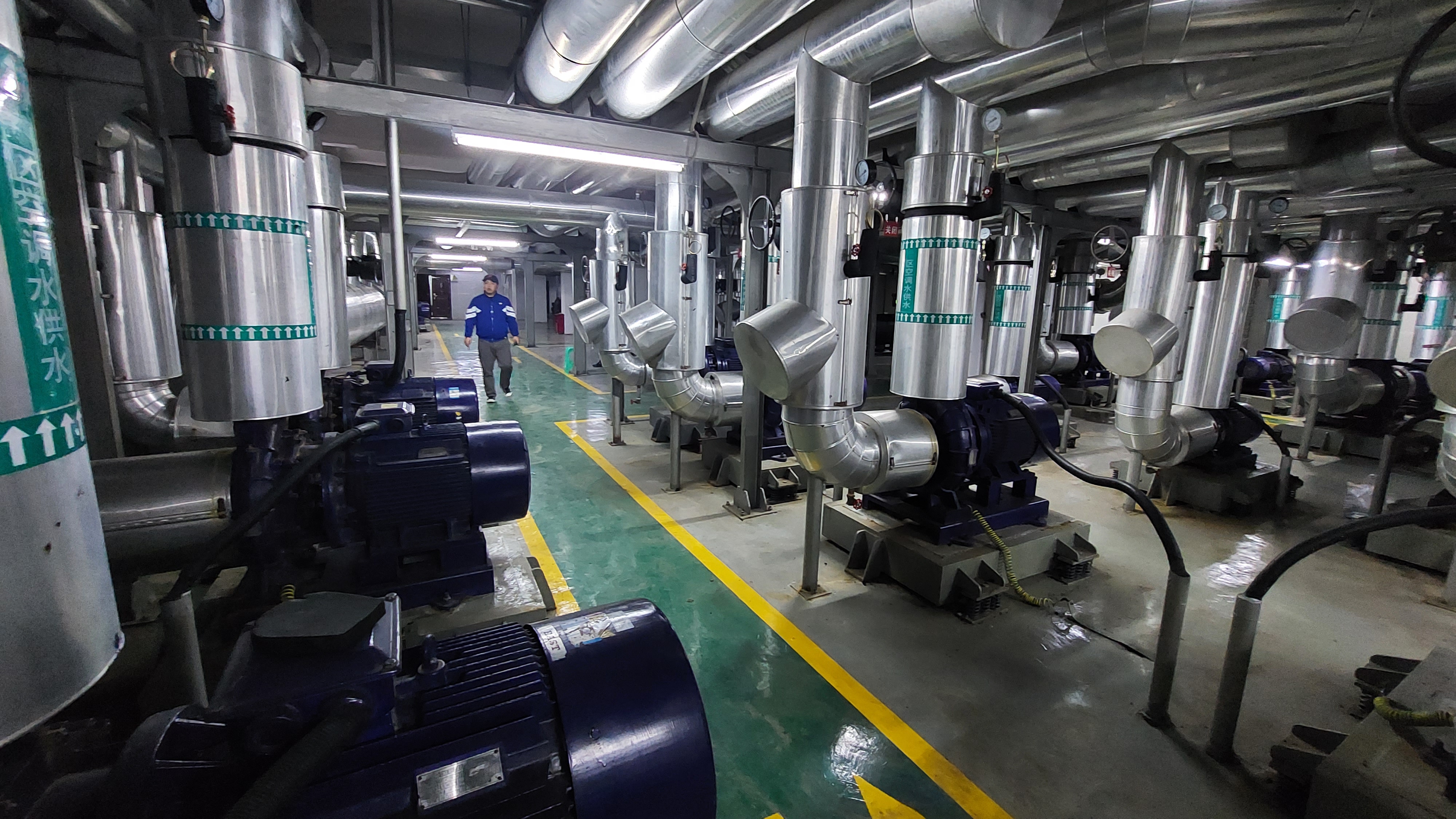 贵州财经大学空调供水管漏水检测