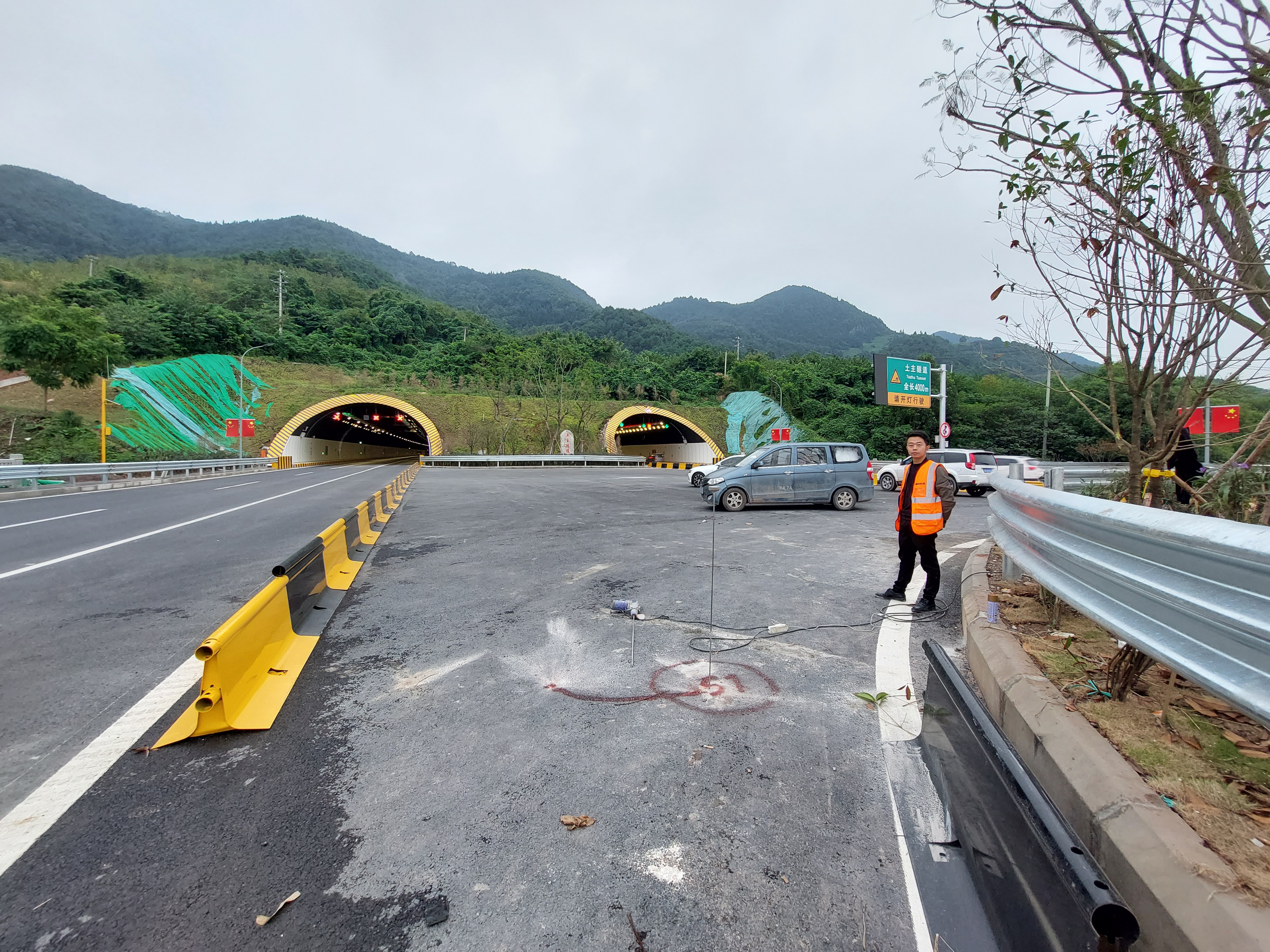 重庆土主隧道消防漏水检测