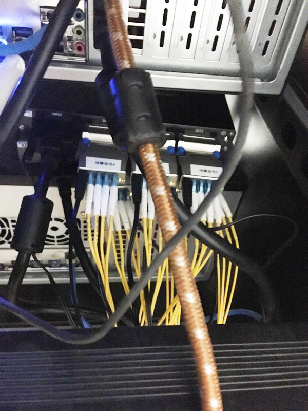 良渚博物院采用觀博光纖收發(fā)器來傳輸品質(zhì)巨幅視頻畫面