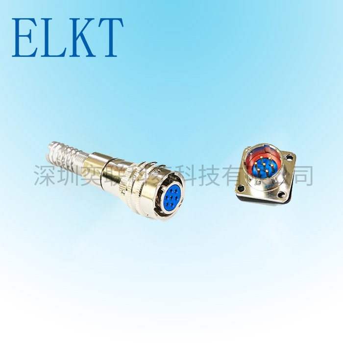 FQN系列內卡扣式防水圓形連接器