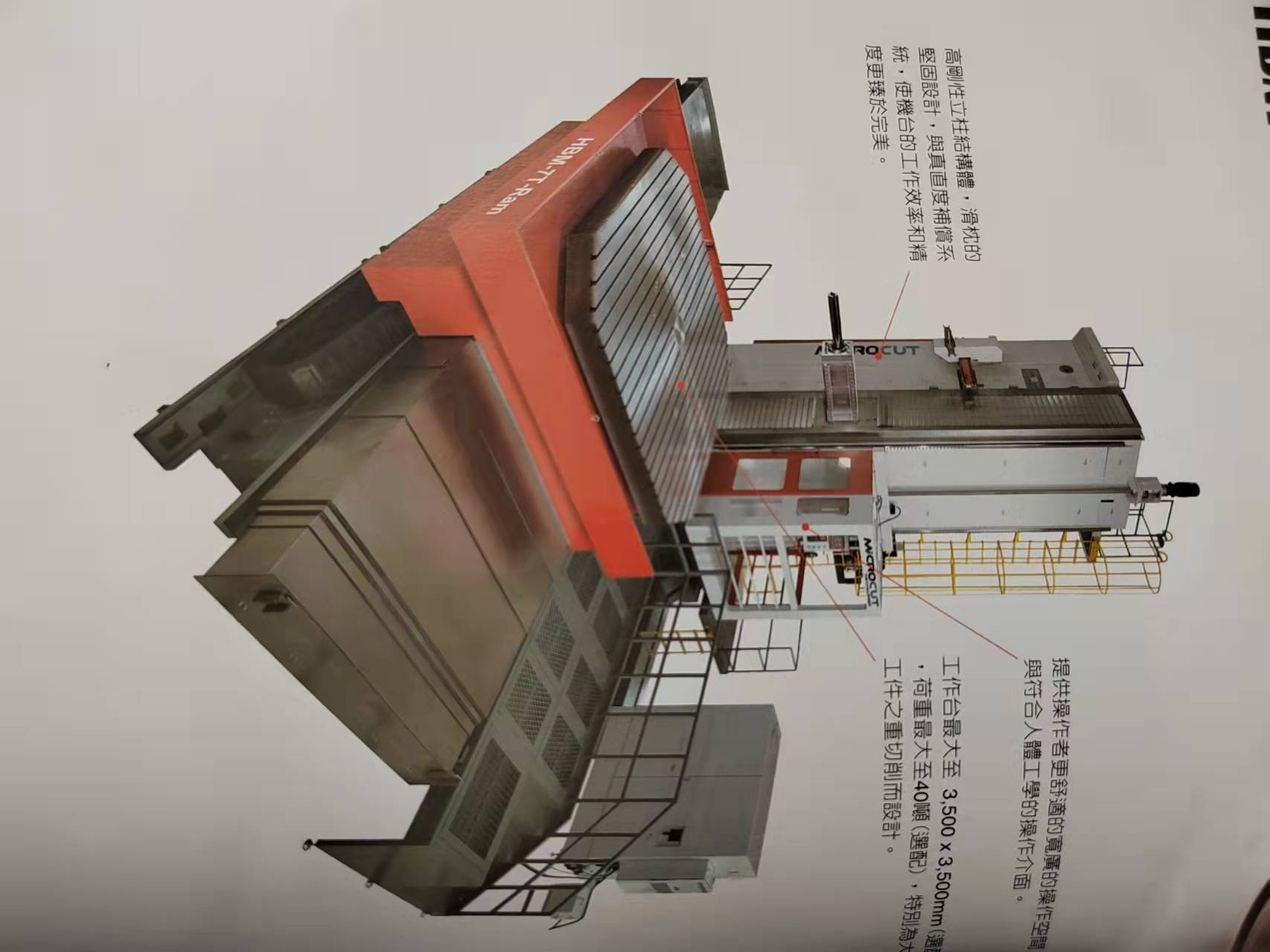 中國臺灣達(dá)佛羅側(cè)掛式滑枕數(shù)控臥式鏜銑加工中心