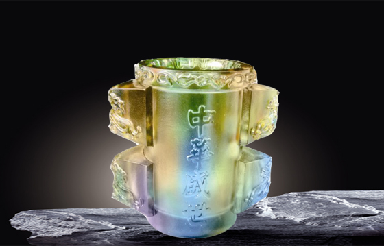 文化先行，做琉璃一定要先做文化-----夏氏琉璃卓而不群  琉璃個(gè)性化設(shè)計(jì)獨(dú)樹一幟