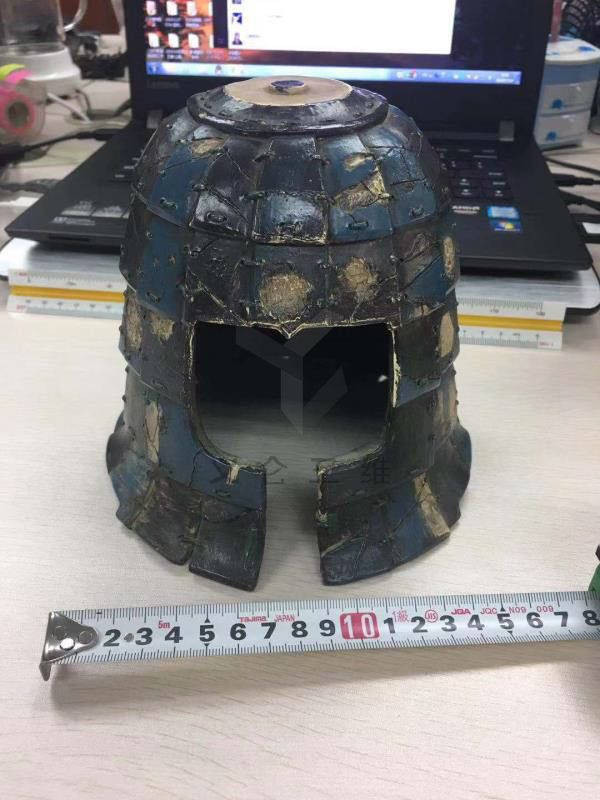 如何快速“克隆”一款秦兵馬俑戰盔？