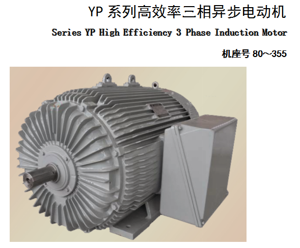 YP系列高效率三相異步電動機