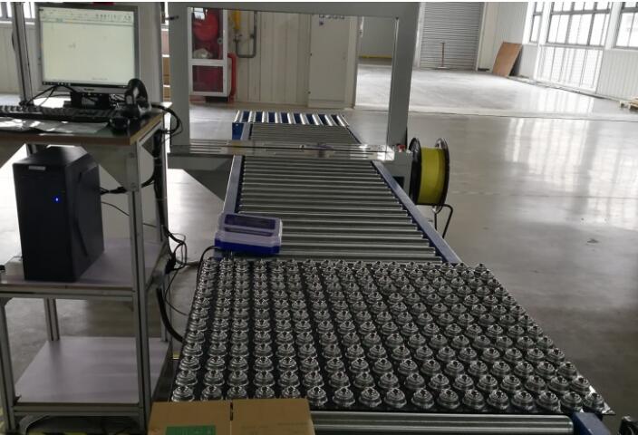 臺面上有鋼球轉動電子秤