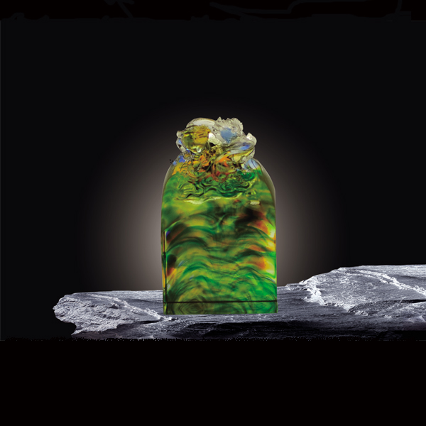 夏氏琉璃 C -082 祥龍在天/印章