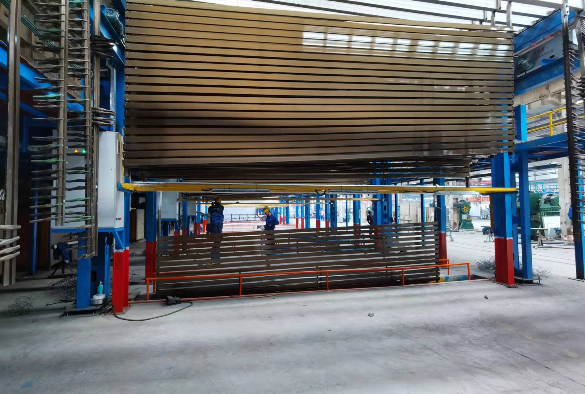 全自動臥式氧化著色線