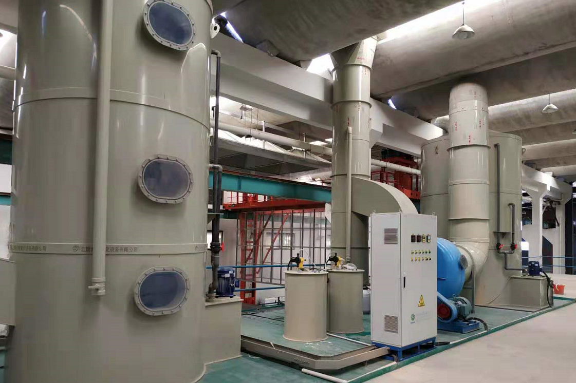 酸霧處理系統應用