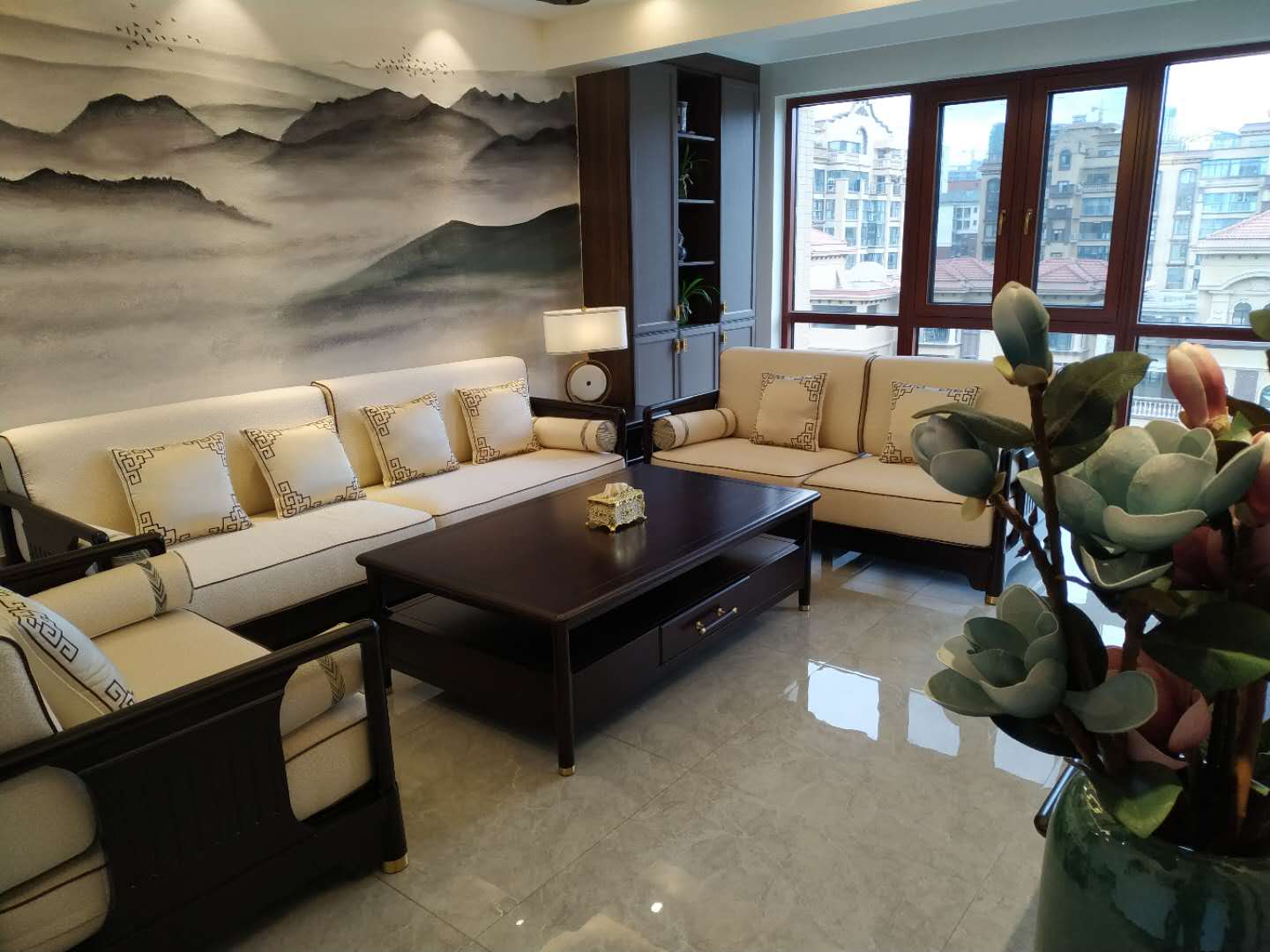 清鎮(zhèn)市麓浮宮劉老師雅居 新中式風(fēng)格