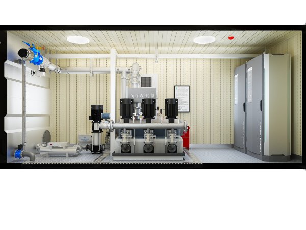 户外标准化泵房（带水箱）