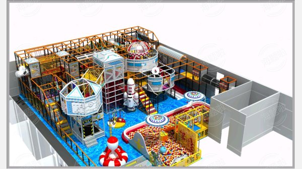 LOL太空主題淘氣堡