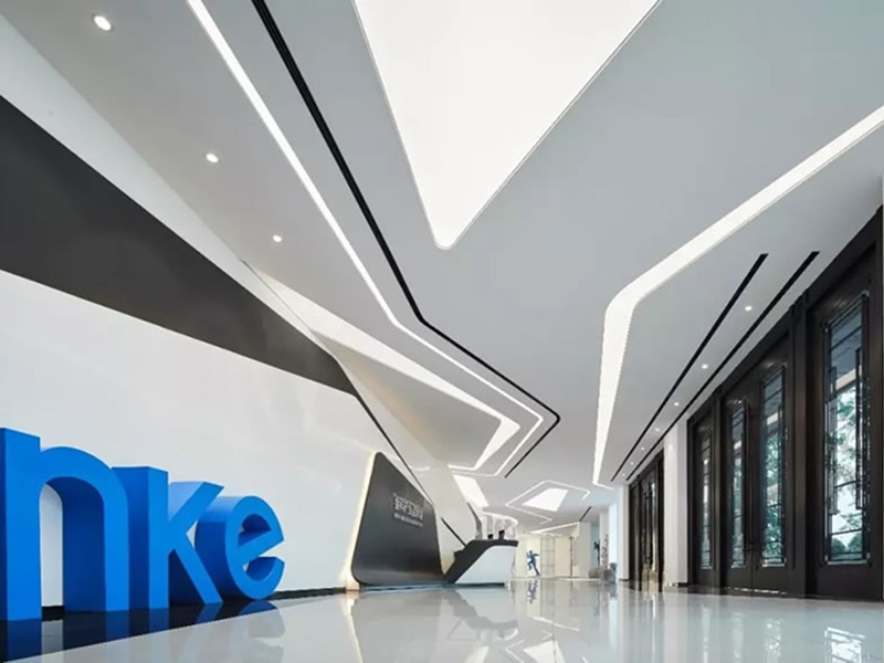 重慶金科產業品牌館采用25套RGBLE網線傳輸器來傳輸品質畫面