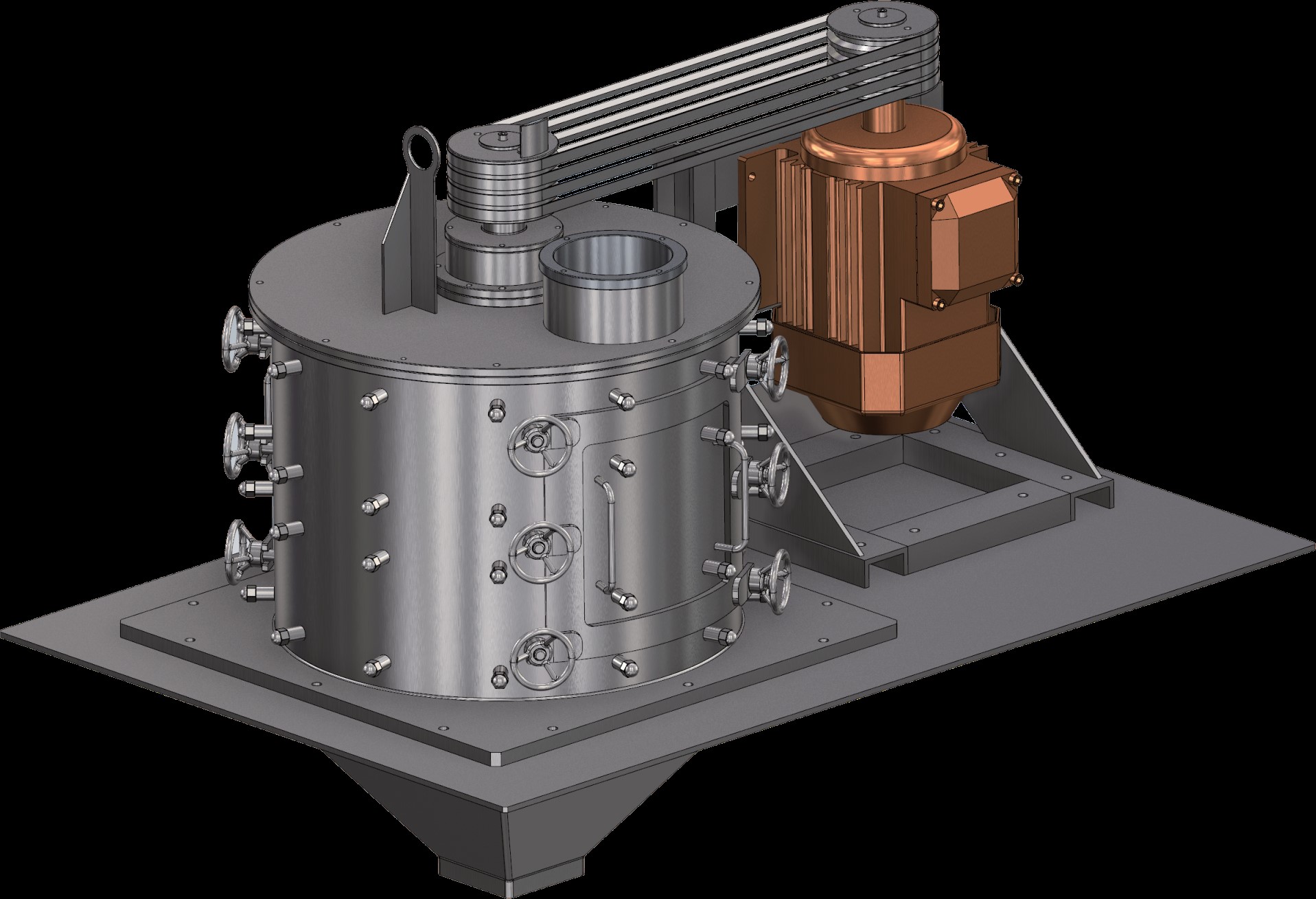 立式錘刀式破碎機