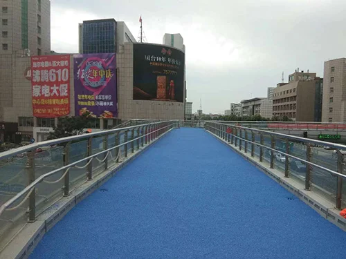 東營西四路天橋修繕工程-陶瓷顆粒膠粘劑