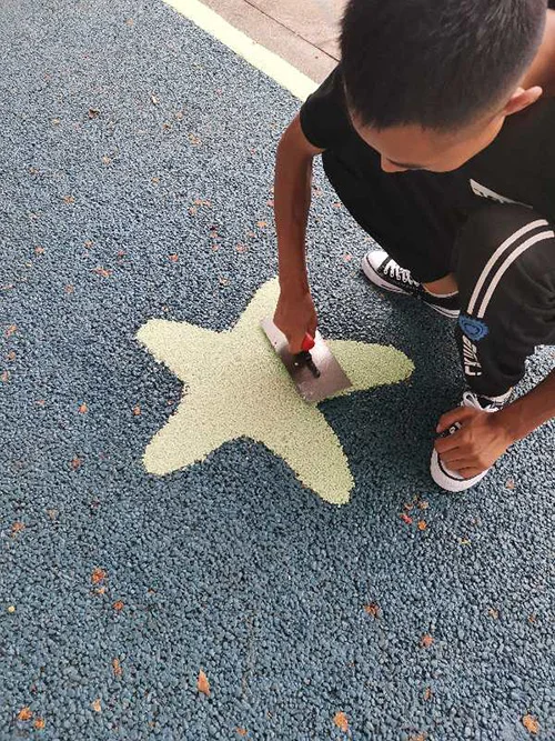 遂寧市透水夜光石景觀路面工程