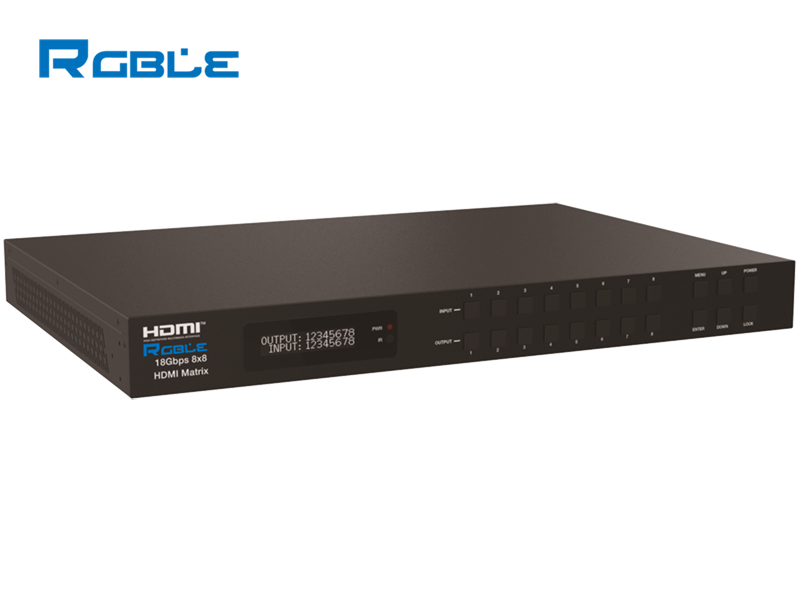 2021款MHD-88H（4K18Gbps音頻剝離） -HDMI-高清矩陣