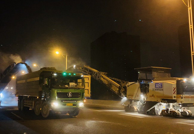 2019年南北高架路面整治工程 2019年南北高架路面整治工程