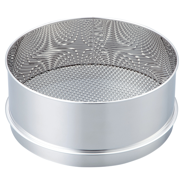 日本原装进口ASONE亚速旺经济型不锈钢筛子φ75×20网孔9.5mm  5-3294-16