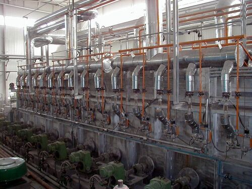 步進梁式熱處理爐（淬火/回火爐）