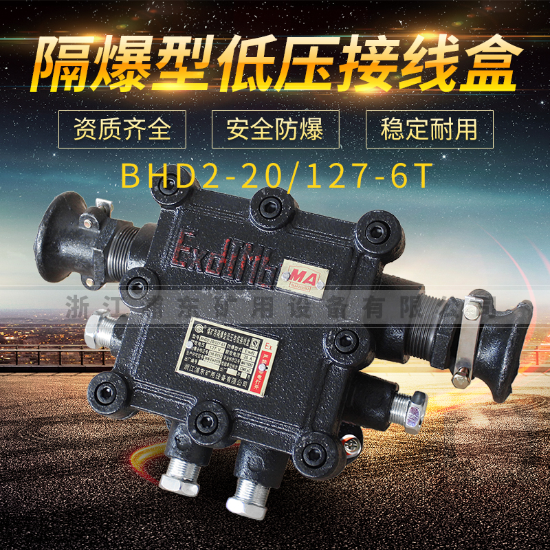 隔爆型低壓接線盒-BHD2-20/127-6T