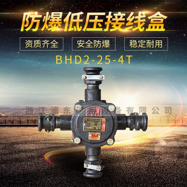 礦用隔爆型低壓電纜接線盒BHD2-25.40-2T3T4T