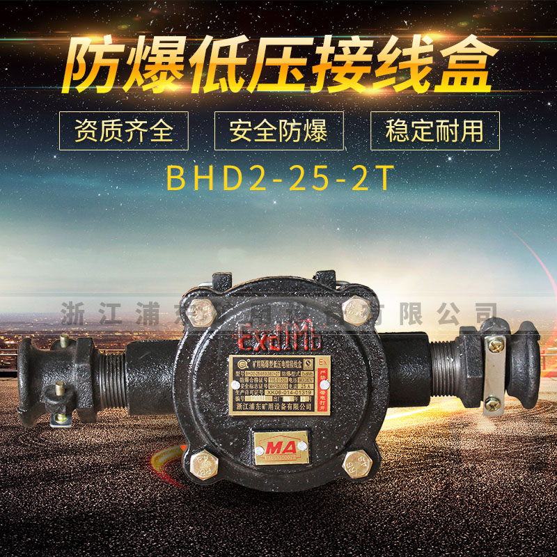 礦用隔爆型低壓電纜接線盒BHD2-25.40-2T3T4T