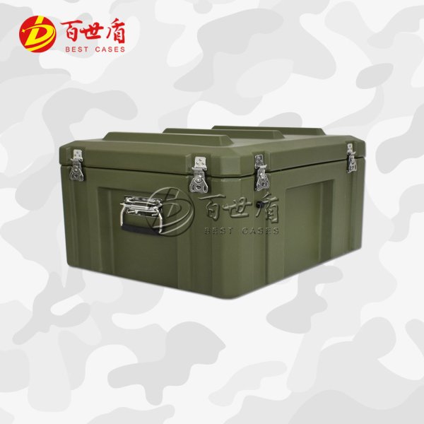 滾塑箱給養(yǎng)箱儲(chǔ)物箱運(yùn)輸器材箱空投箱彈要醫(yī)療箱帶拉桿輪野戰(zhàn)備箱 600*500*310