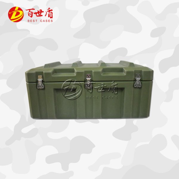 百世盾野戰(zhàn)滾塑箱消防救援器材箱物資運(yùn)輸箱儀器儲運(yùn)箱塑料給養(yǎng)單元箱空投箱 830*530*380
