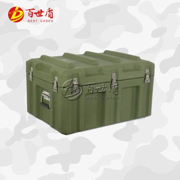 百世盾滾塑箱給養(yǎng)箱儲(chǔ)物箱運(yùn)輸器材箱空投箱彈要醫(yī)療箱帶拉桿輪野戰(zhàn)備箱 700*500*400
