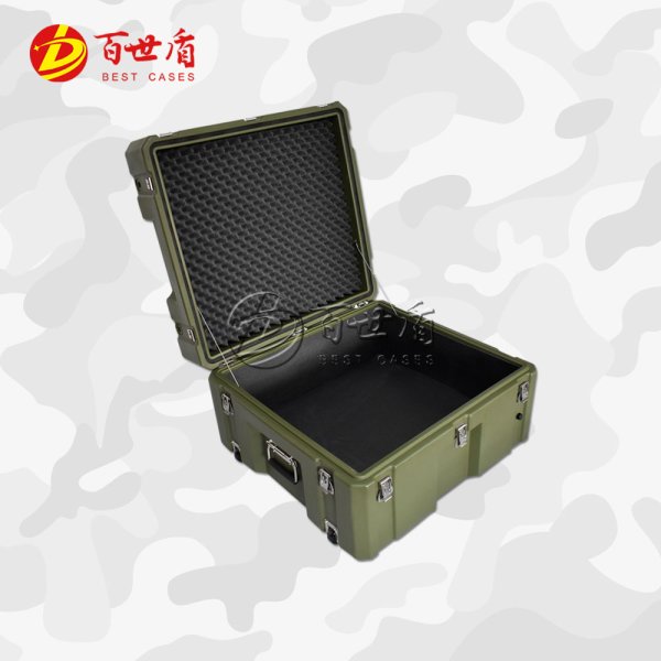 百世盾滾塑箱給養(yǎng)箱儲物箱運輸器材箱空投箱彈要醫(yī)療箱帶拉桿輪野戰(zhàn)備箱 650*620*420