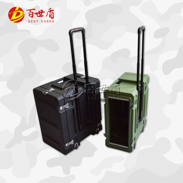 百世盾4U滾塑簡易機架箱網絡服務器機柜