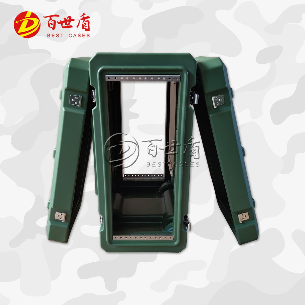 百世盾4U滾塑簡易機架箱網絡服務器機柜