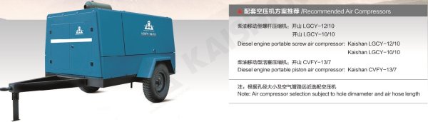 KG410/KG410H型露天潛孔鉆車
