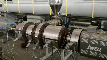 蘇州金緯PE20-110mm高速管材生產線 JWELL PE20-110mm High-speed Pipe Extru