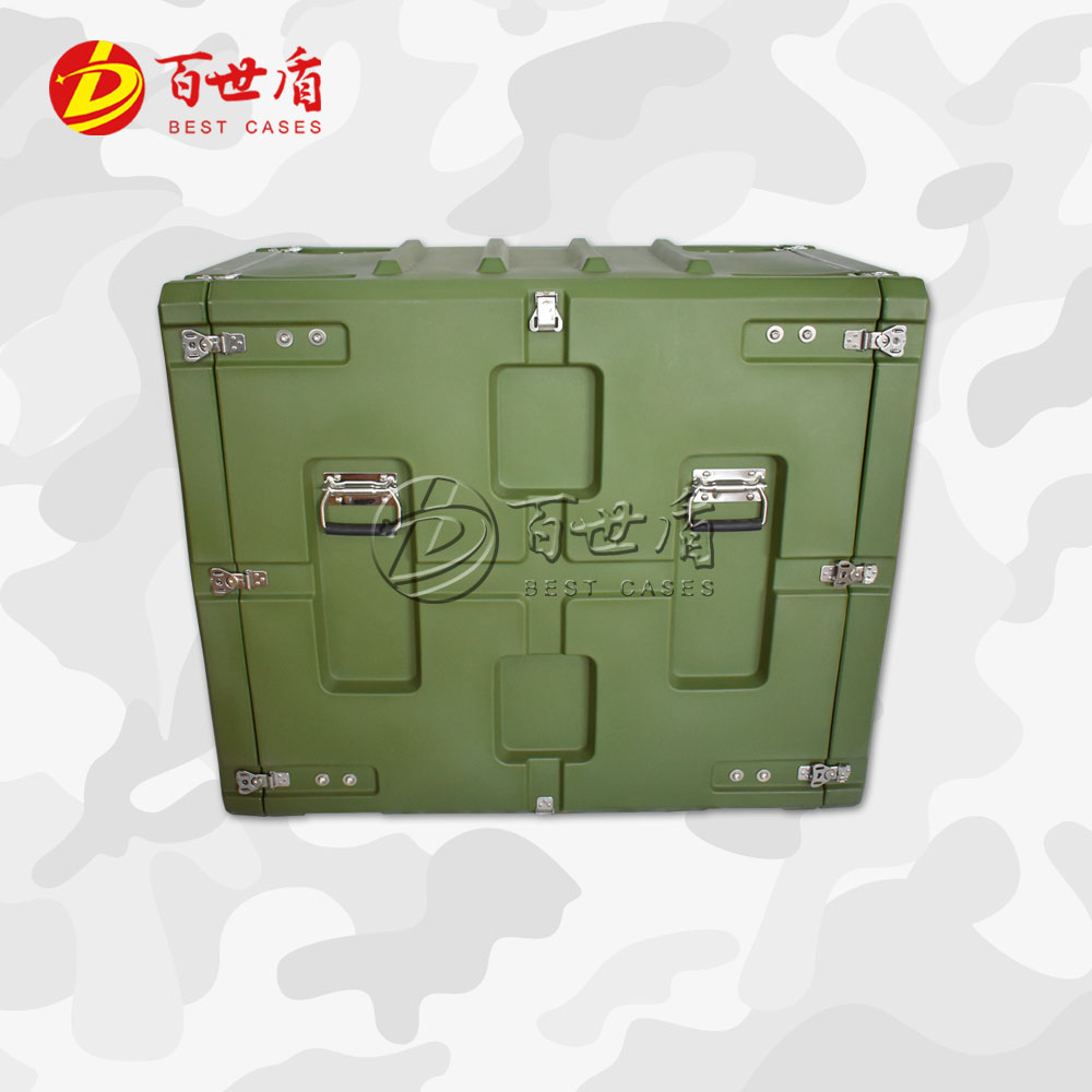 百世盾16U滾塑減震機架箱網絡服務器機柜