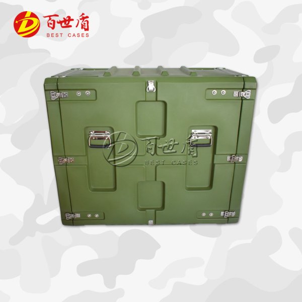 百世盾16U滾塑減震機架箱網絡服務器機柜