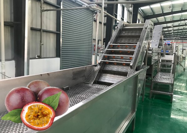 西番蓮、百香果汁加工生産線