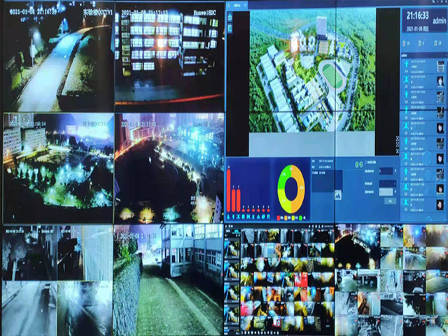 六盤水第三中學12塊49寸3.5mm液晶拼接屏