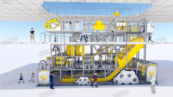 太空主題淘氣堡-海外