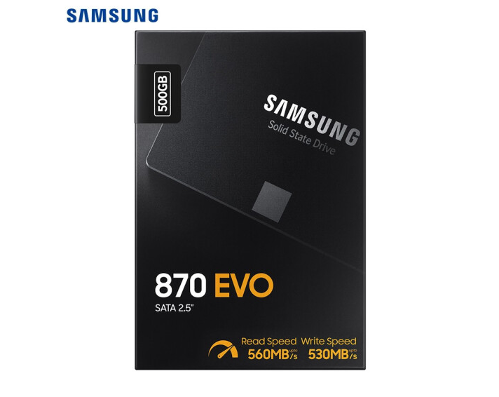 三星（SAMSUNG）500GB SSD固態(tài)硬盤 SATA3.0接口 870 EVO（MZ-77E500B）