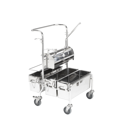 攪擰式清潔推車