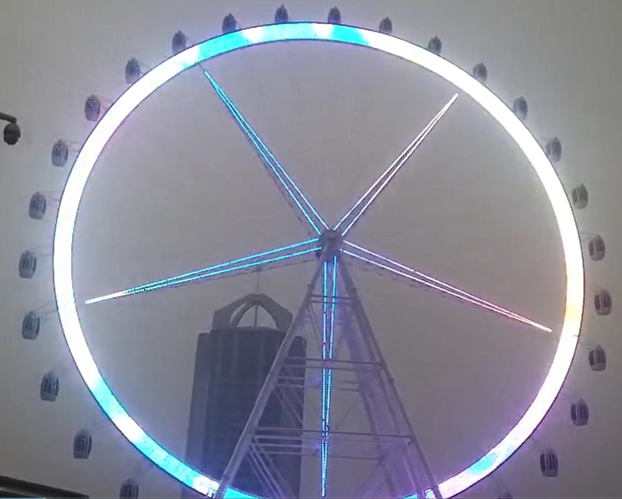 駿業(yè)游樂：燈光亮化設(shè)計的原則