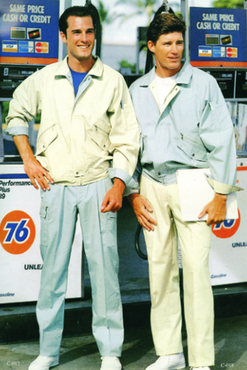 春秋季茄克式職業(yè)工裝