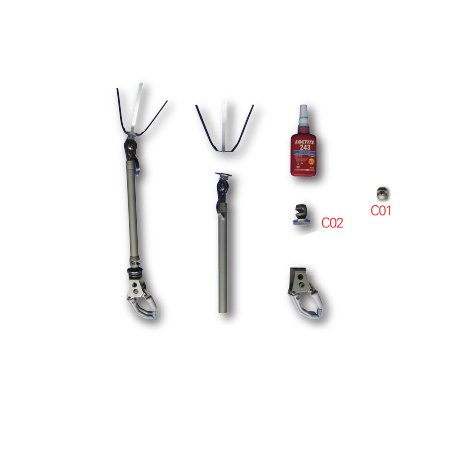 骨骼式被動上臂長殘肢美觀假肢