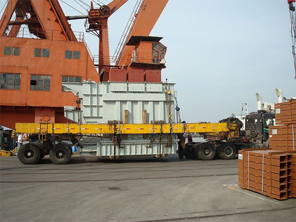 天安超高超重變壓運(yùn)輸案例