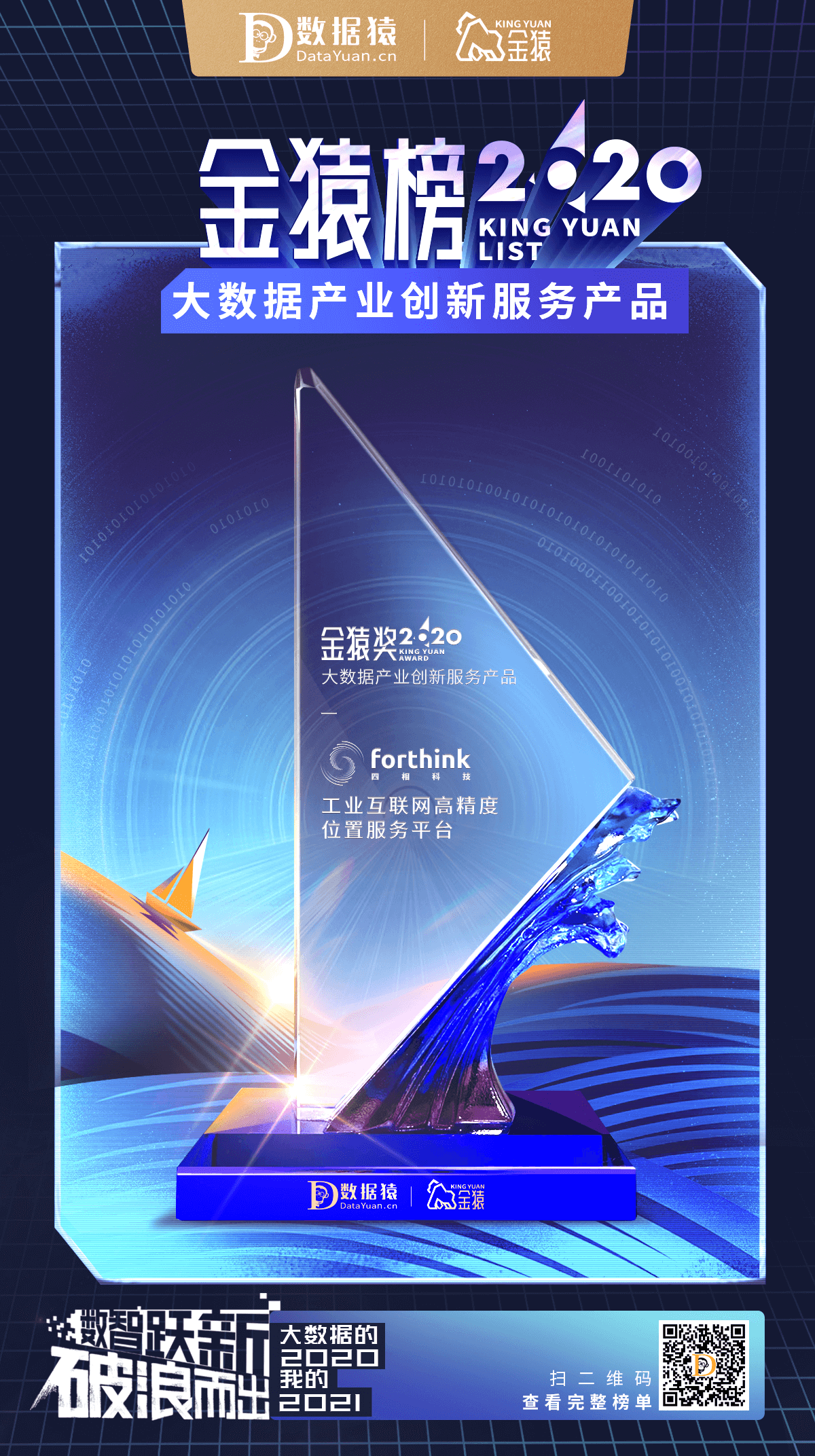 數(shù)據(jù)猿·金猿榜2020 大數(shù)據(jù)產(chǎn)業(yè)創(chuàng)新服務產(chǎn)品