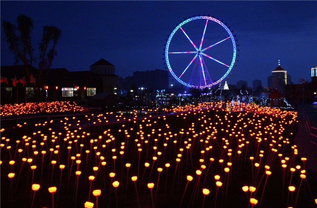駿業(yè)游樂配套設(shè)備：蘑菇燈照亮游樂行業(yè)新征程