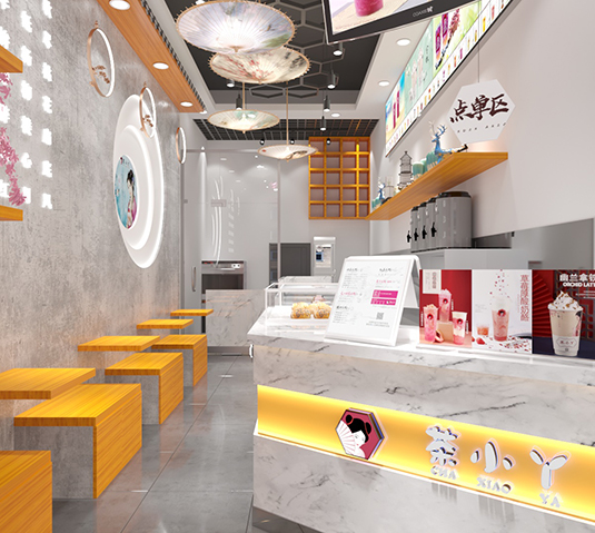 茶小丫奶茶加盟店