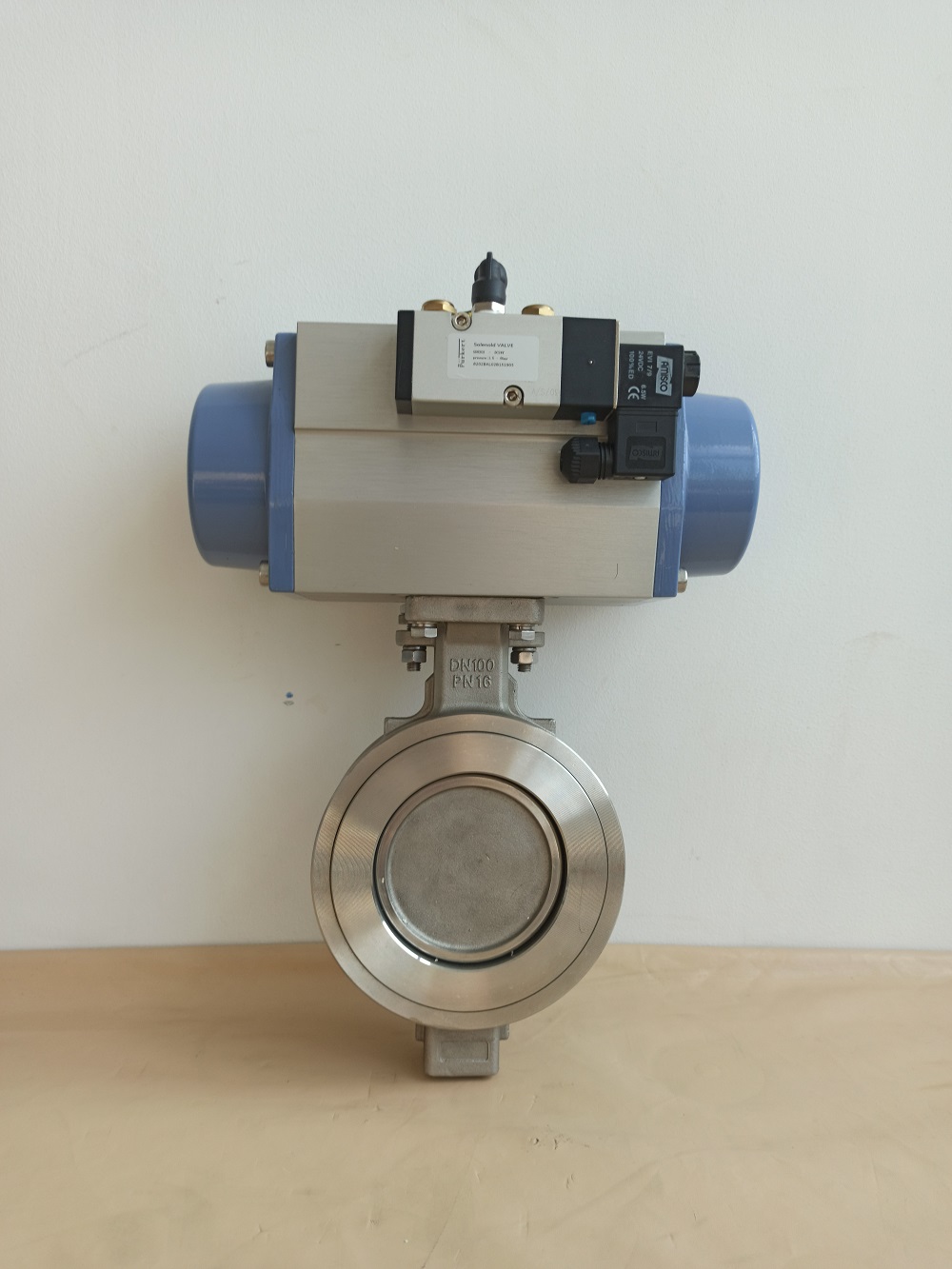 氣動超耐磨對夾蝶閥