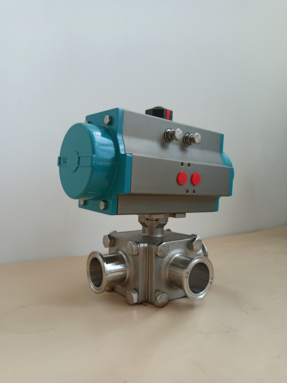 氣動超耐磨三通閥